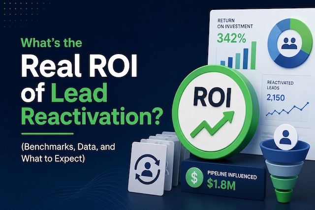 What's the Real ROI of Lead Reactivation? (Benchmarks, Data, and What to Expect) What's the Real ROI of Lead Reactivation? (Benchmarks, Data, and What to Expect)
